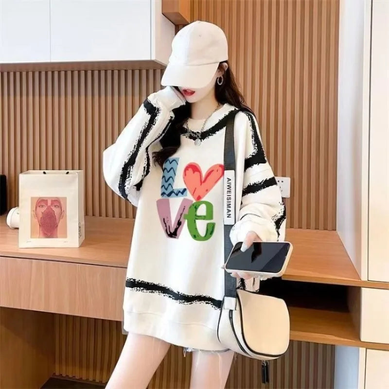 Essential Letter Print Pullover