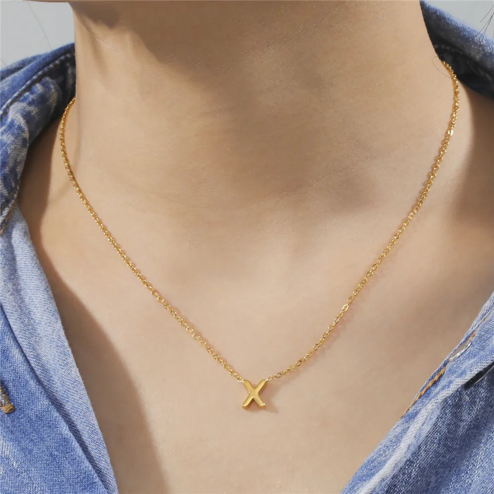 Minimalist Initial Choker