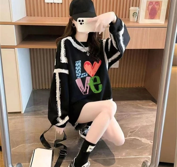 Essential Letter Print Pullover