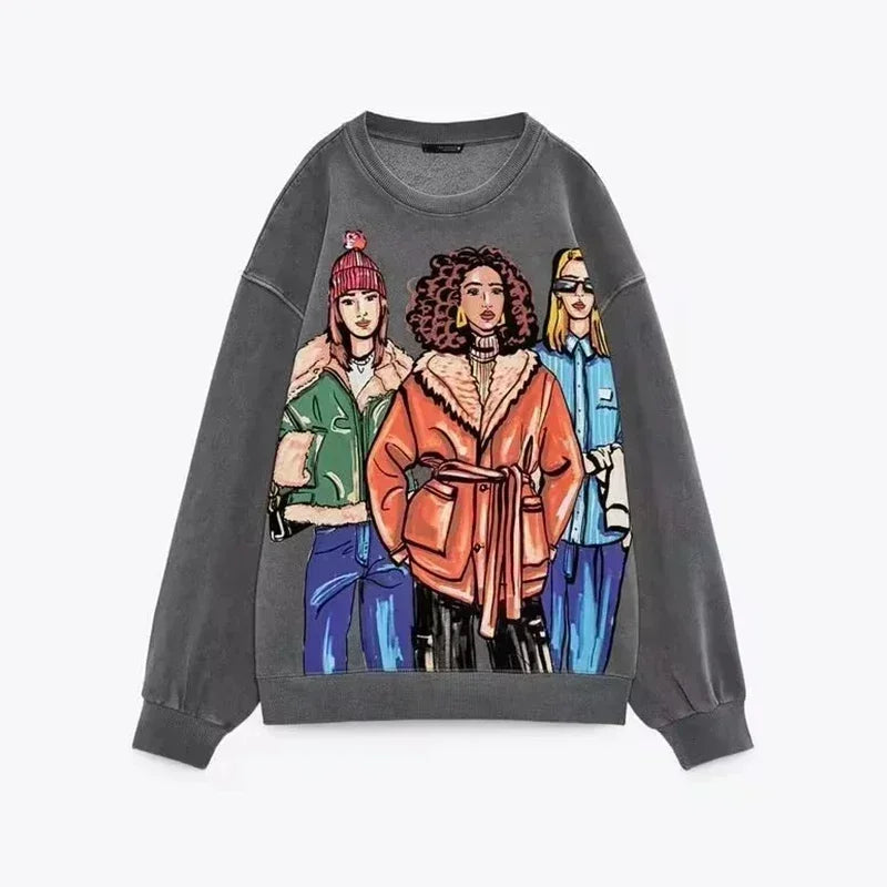 Beauty Portrait Pullover