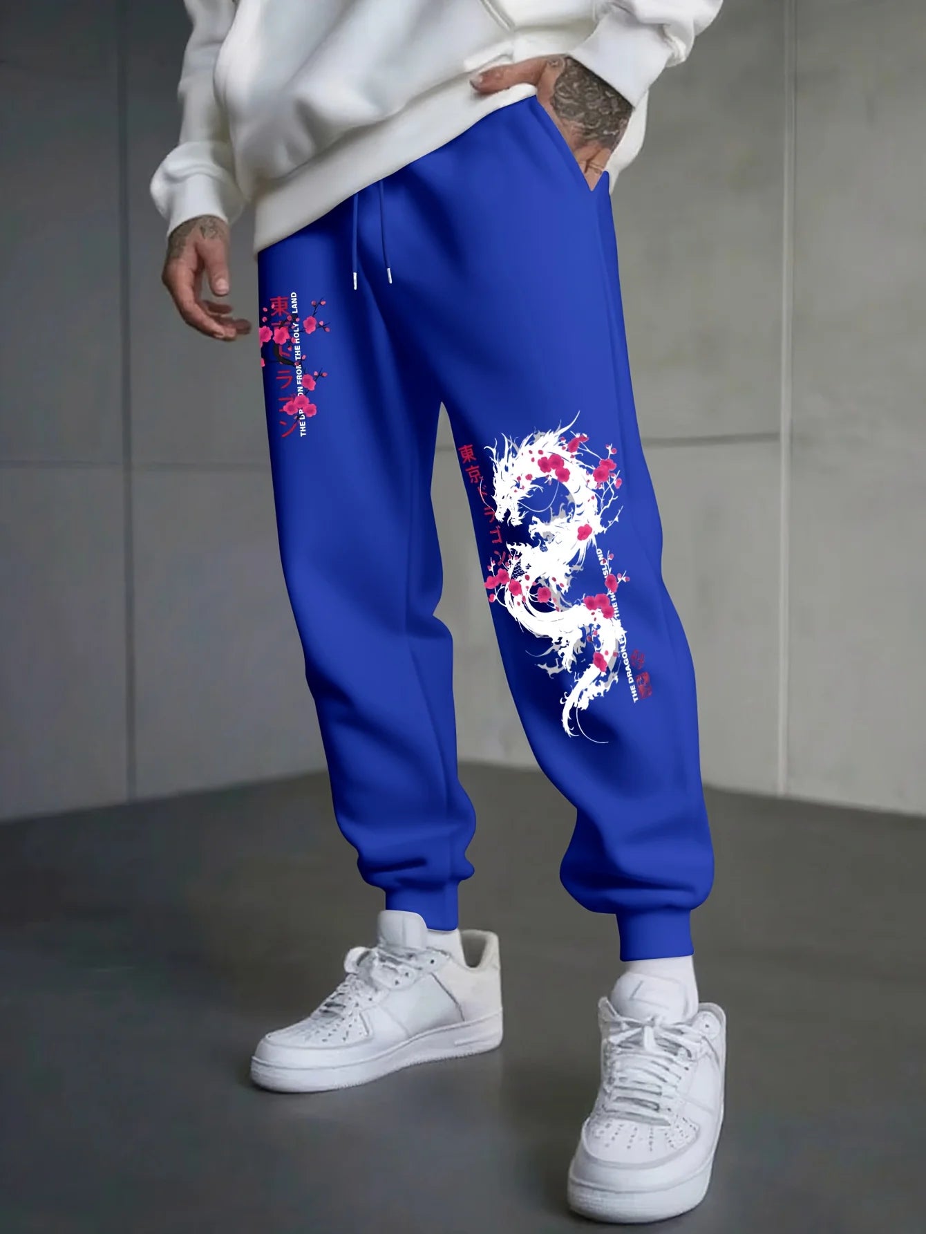 Dragon Blossom Fleece Joggers