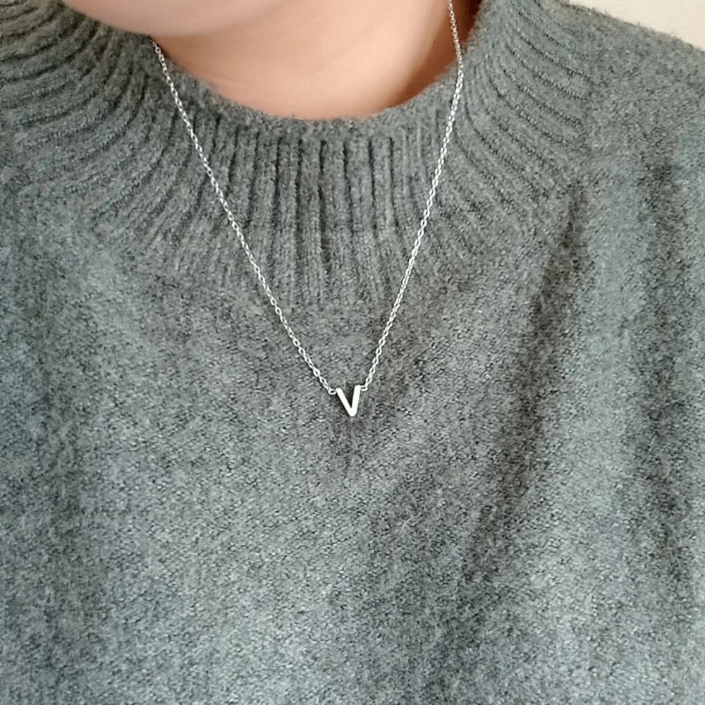 Minimalist Initial Choker