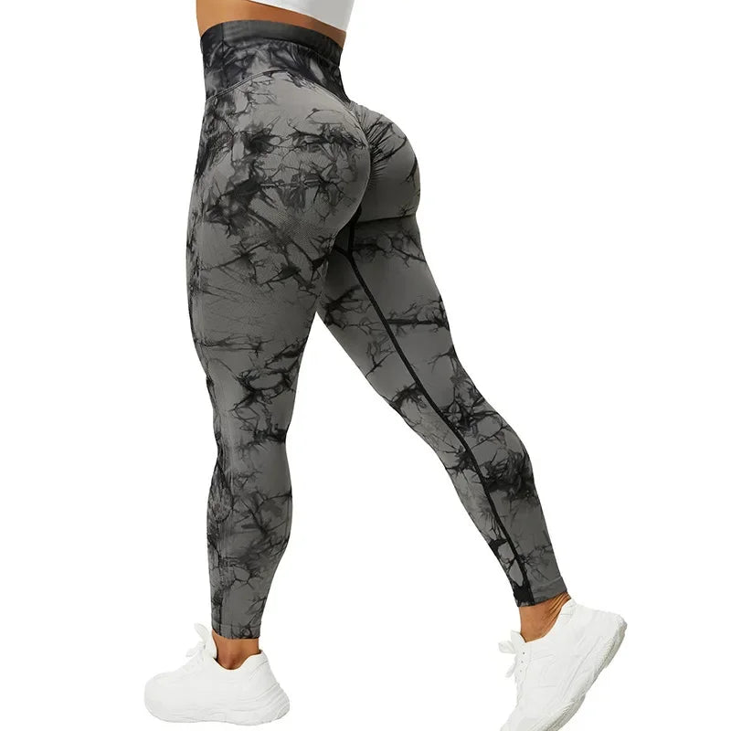 Tie-Dye Seamless Sculpting Leggings