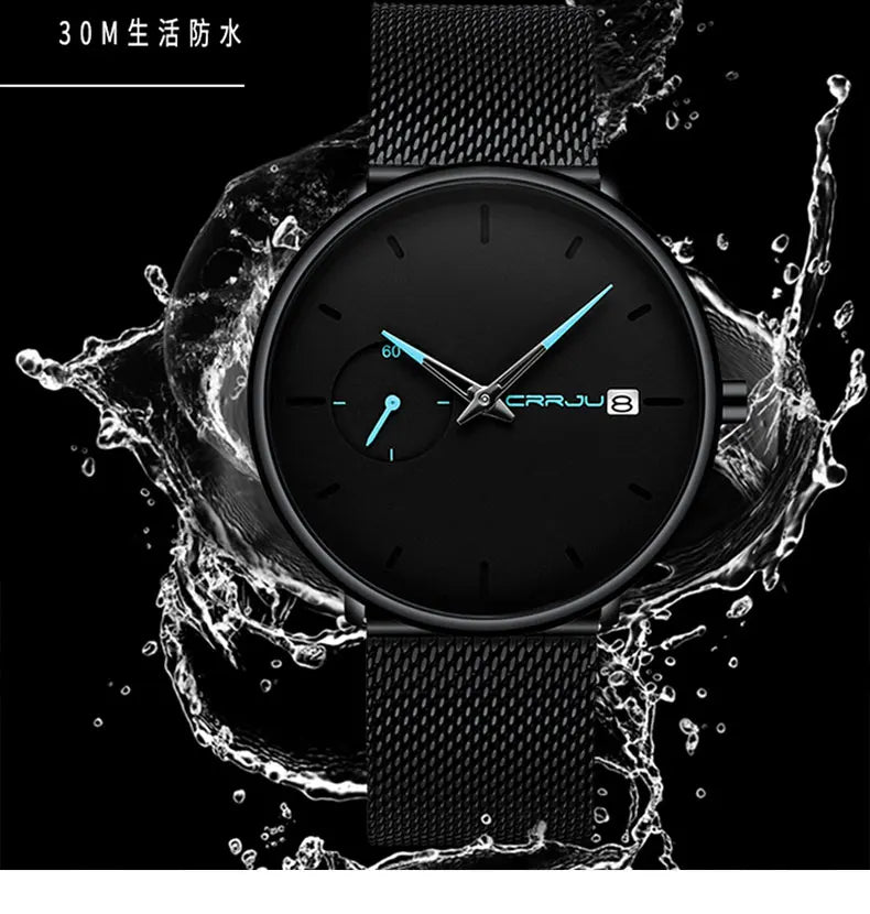 Mesh Calendar Chronograph