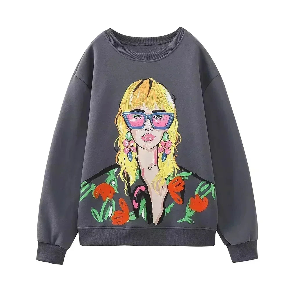 Beauty Portrait Pullover