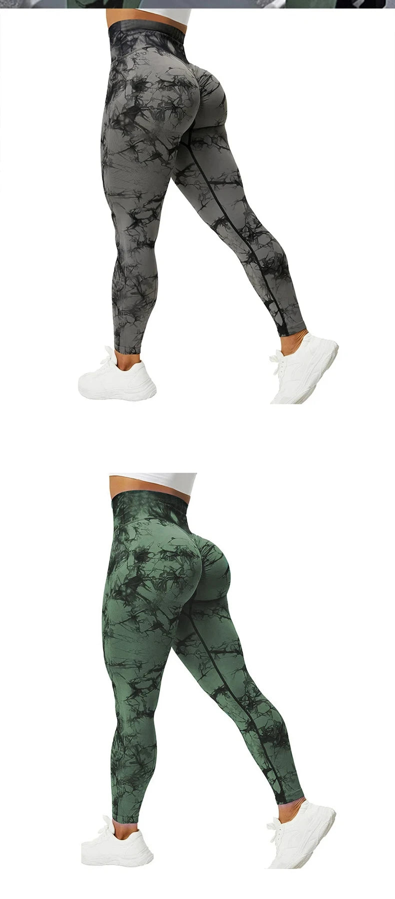 Tie-Dye Seamless Sculpting Leggings