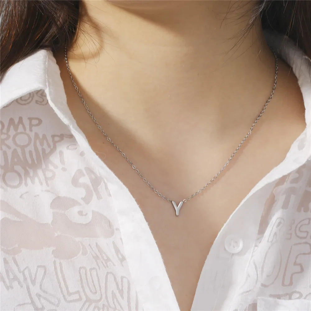 Minimalist Initial Choker