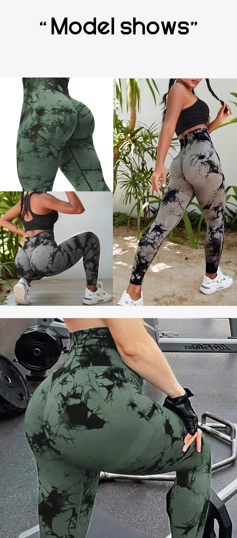 Tie-Dye Seamless Sculpting Leggings