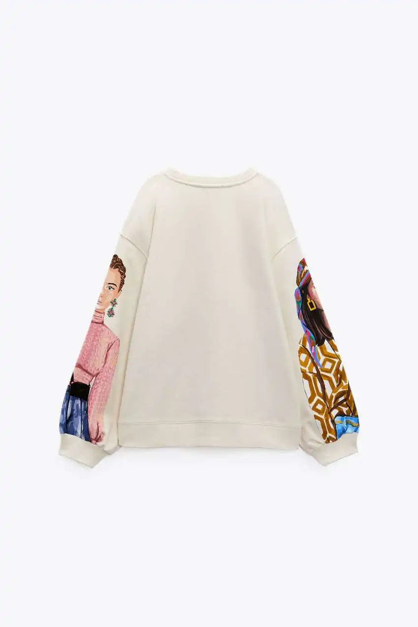 Beauty Portrait Pullover