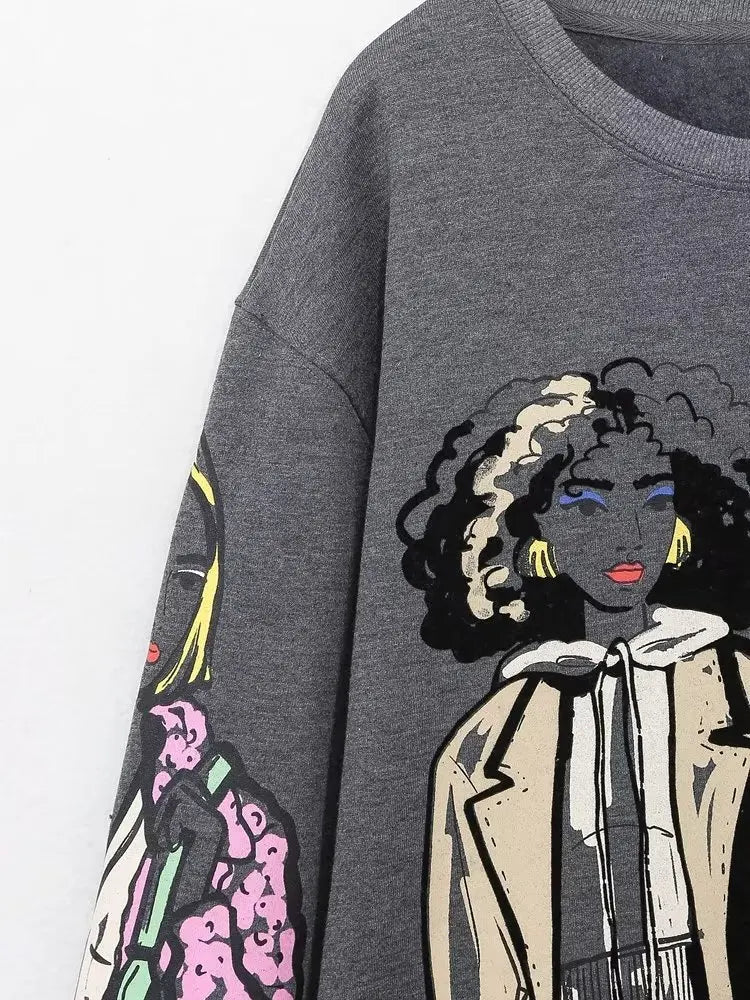 Beauty Portrait Pullover